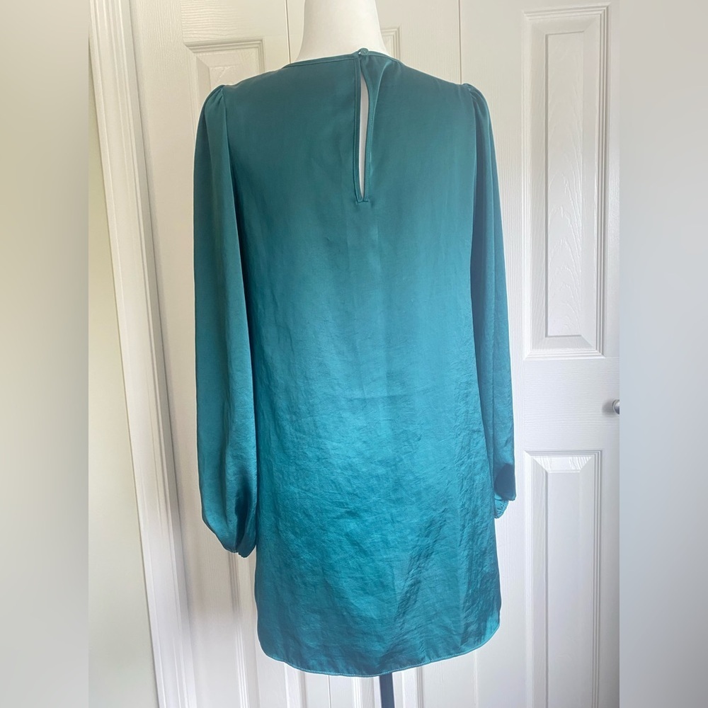 Aritzia Wilfred Marie Puff-sleeve mini dress size S - Picture 4 of 8